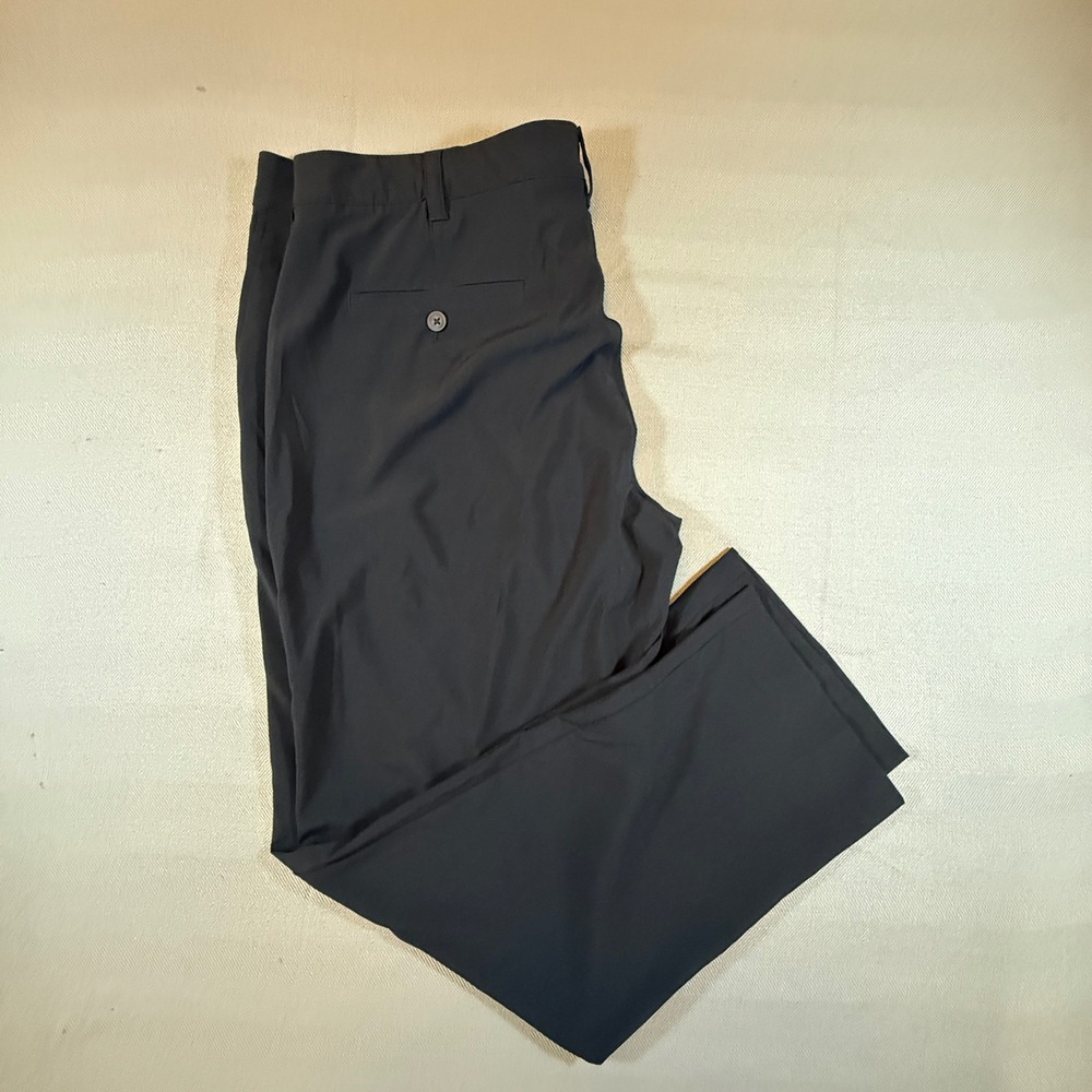 Ben Hogan Mens Performance Golf Pants Black 38x30 Flat Front Stretch WT4882 1969